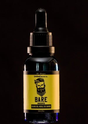 United Beards Company Bare Unscented Beard Oil